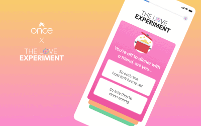 Dating App Once Launches the Love Experiment
